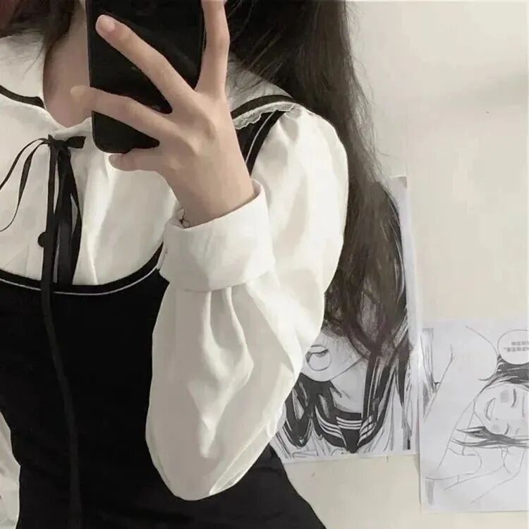 jk制服自拍手机女生头像