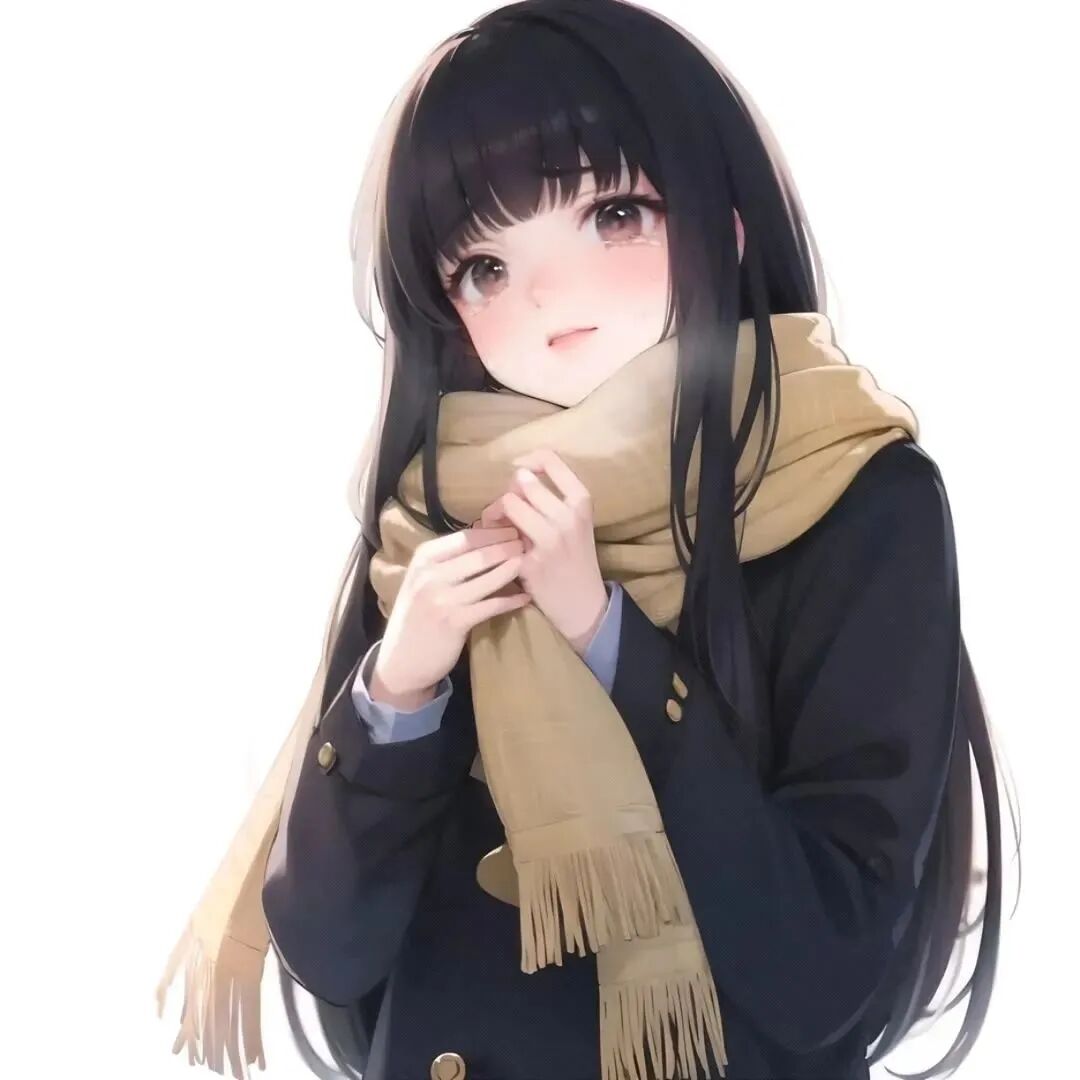 学院风温柔动漫头像女