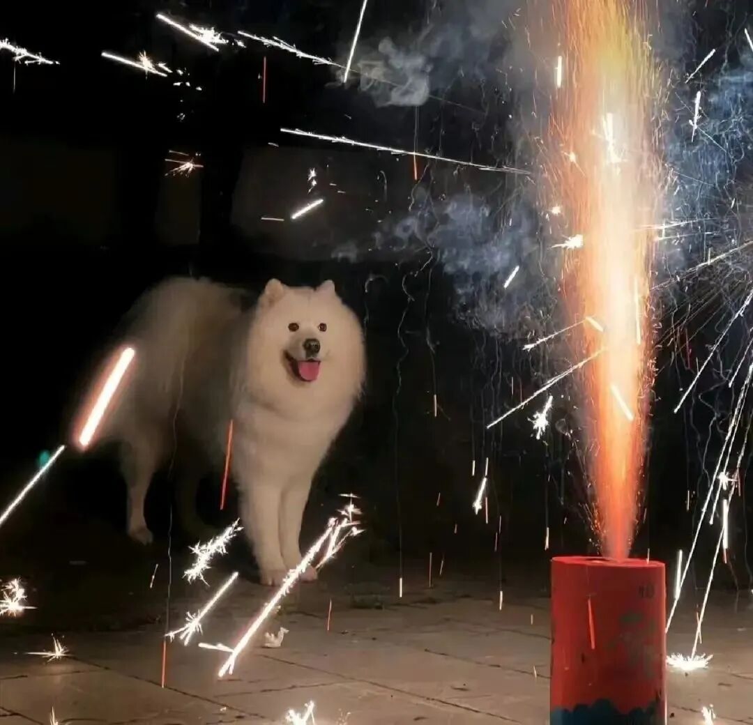 新年烟花背景图