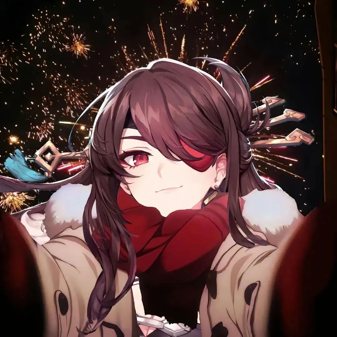 新年烟花原神动漫头像男