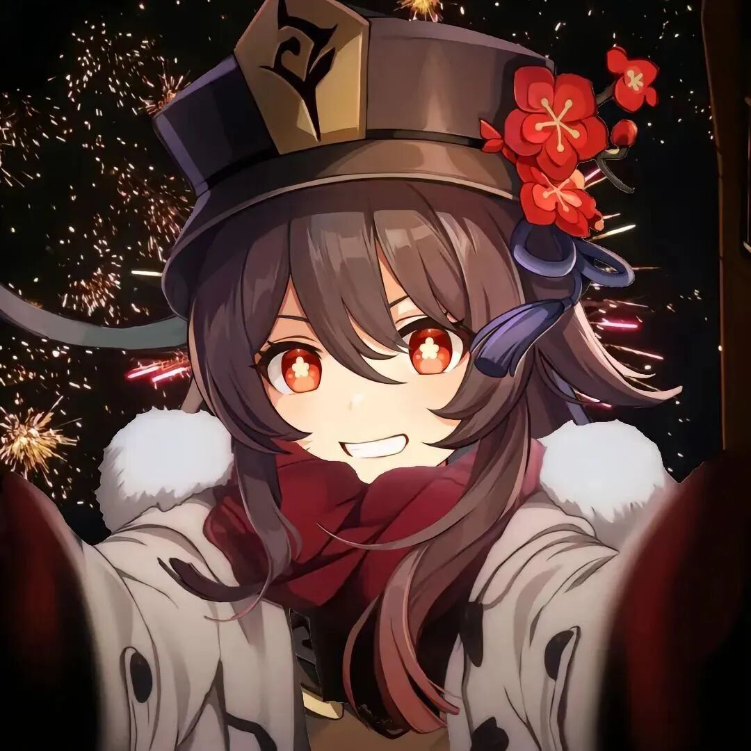 新年烟花原神动漫头像女