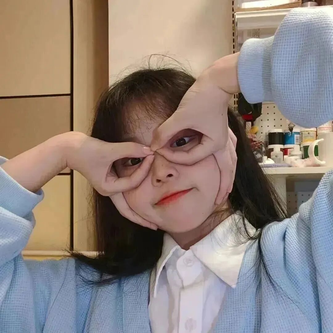 搞怪可爱二人闺蜜头像真人闺蜜头像