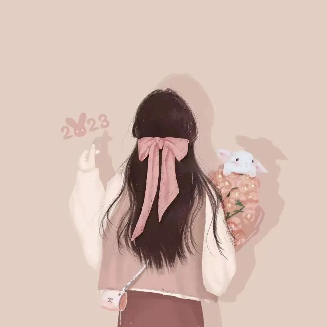 鲜花四人闺蜜头像动漫闺蜜头像