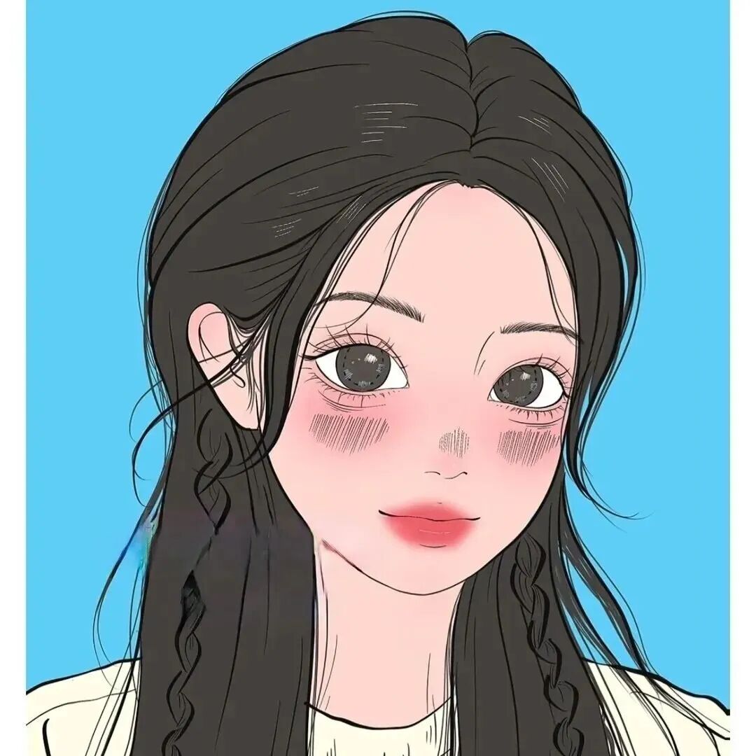 三人闺蜜头像动漫闺蜜头像手绘头像女