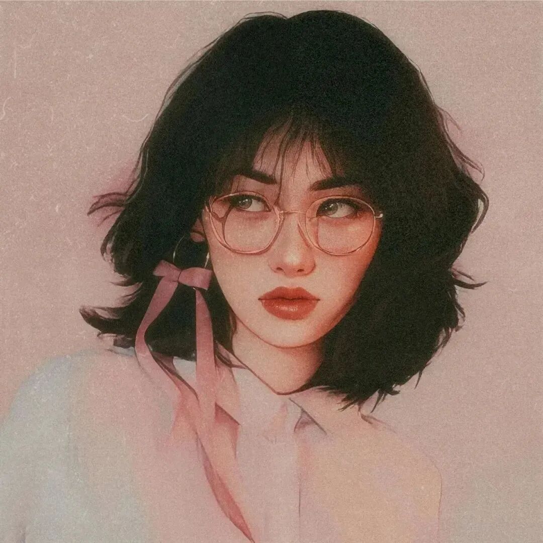 四人闺蜜头像手绘闺蜜头像文艺闺蜜头像