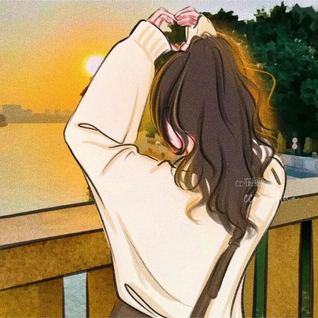 手绘动漫头像女