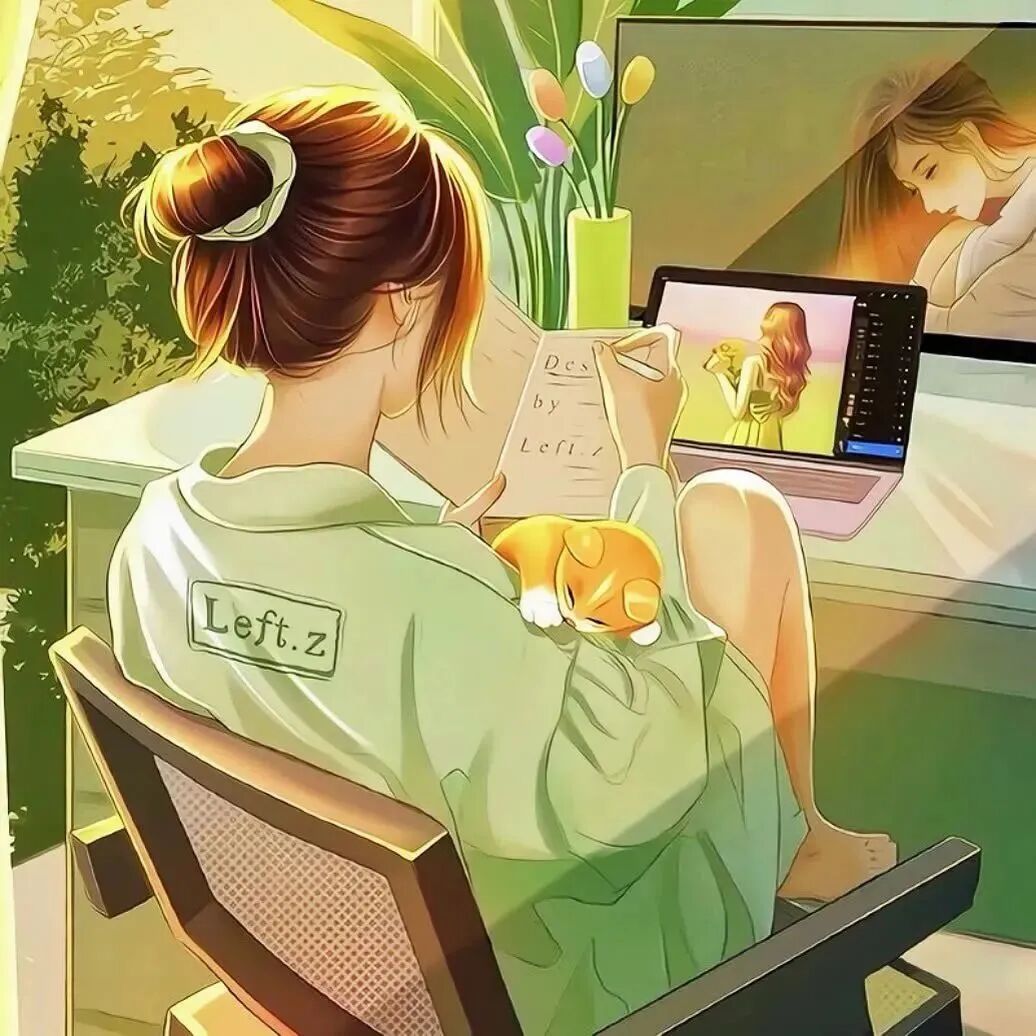 小清新动漫头像女