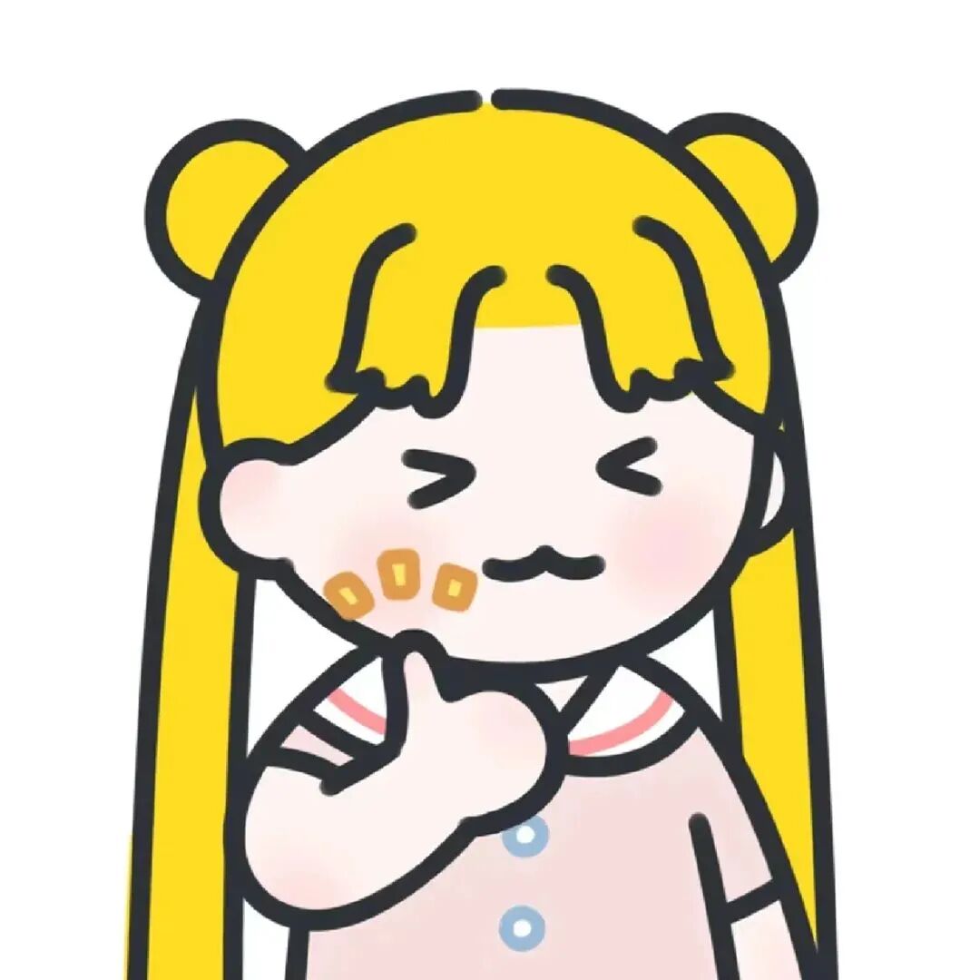 可爱四人闺蜜头像动漫闺蜜头像卡通闺蜜头像