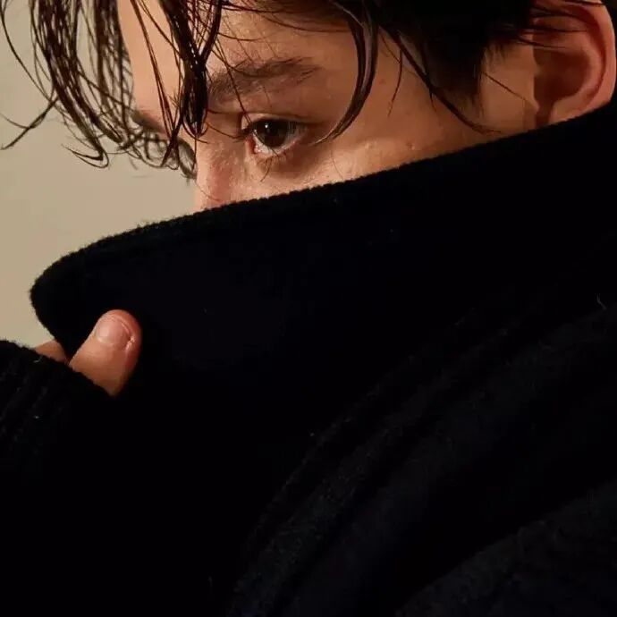 酷酷男生头像侧脸男生头像