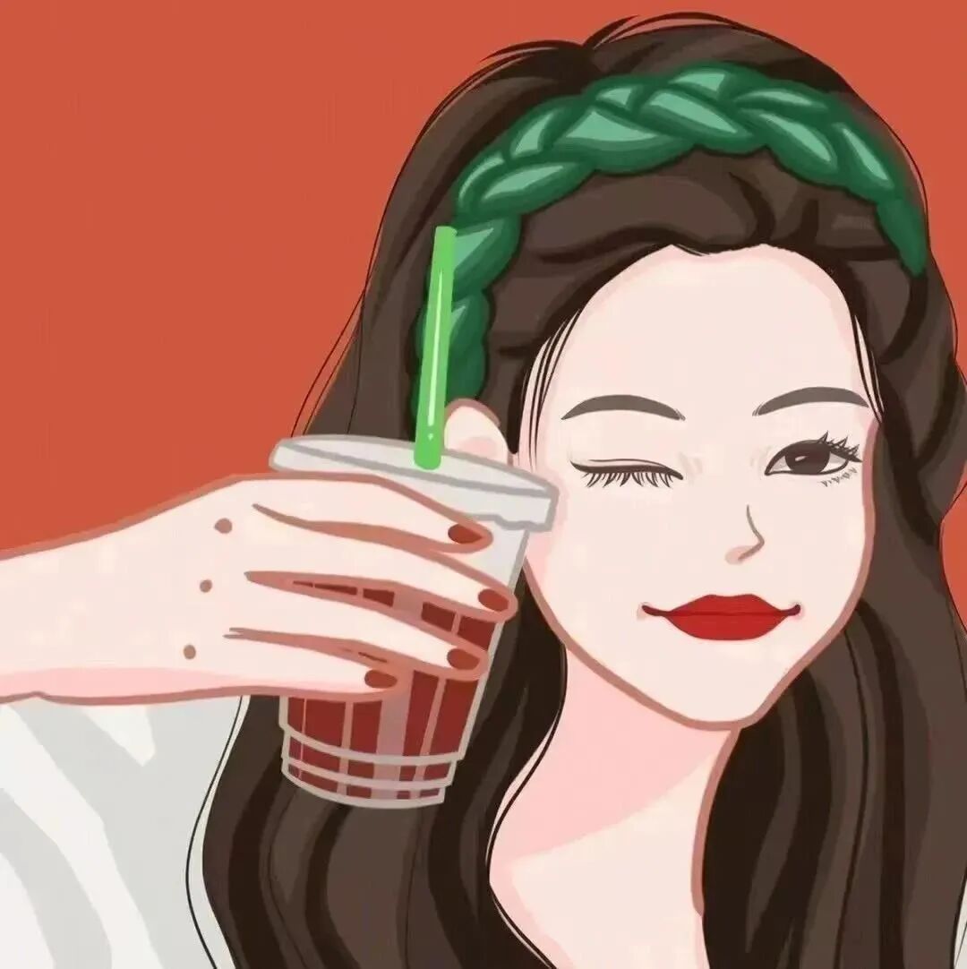 手绘动漫头像女