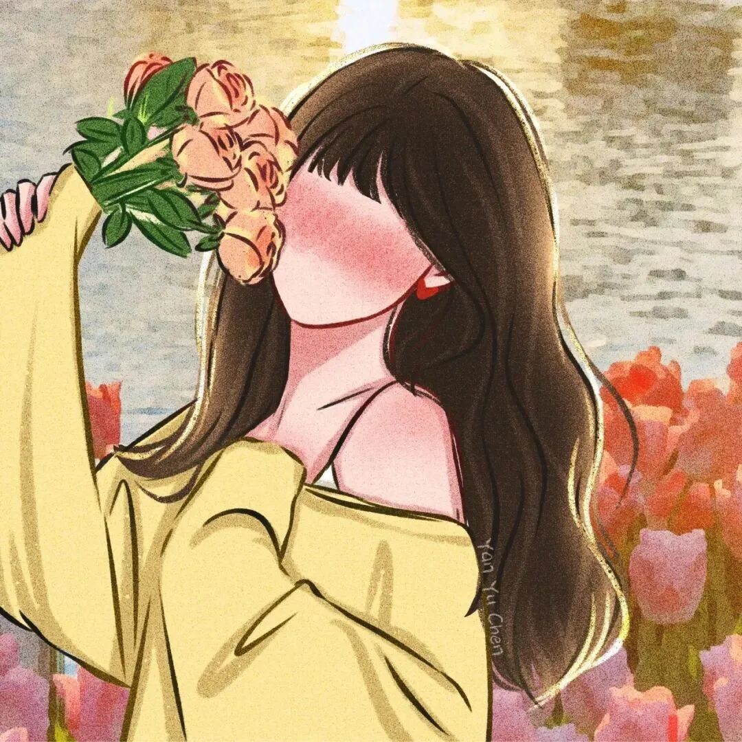 鲜花六人闺蜜头像动漫闺蜜头像