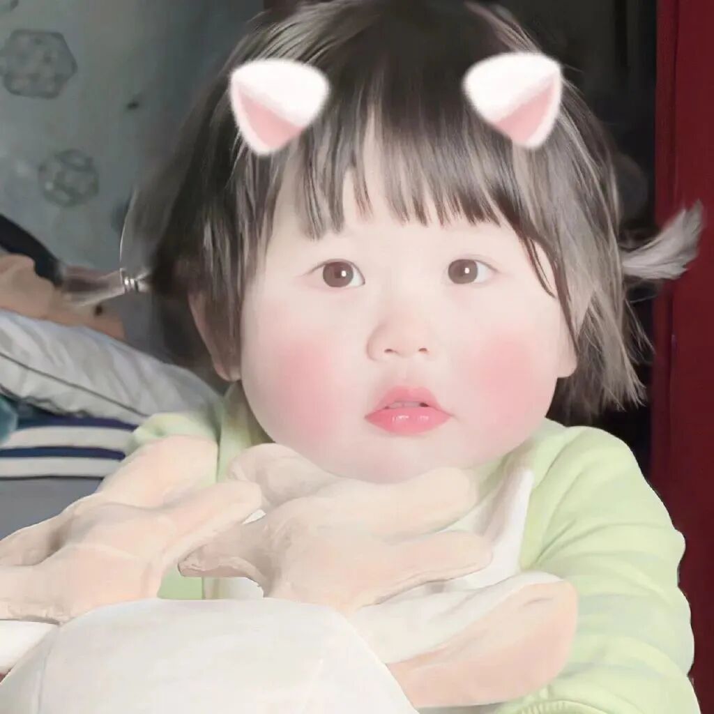 可爱小女孩头像萌娃头像瑶一瑶头像
