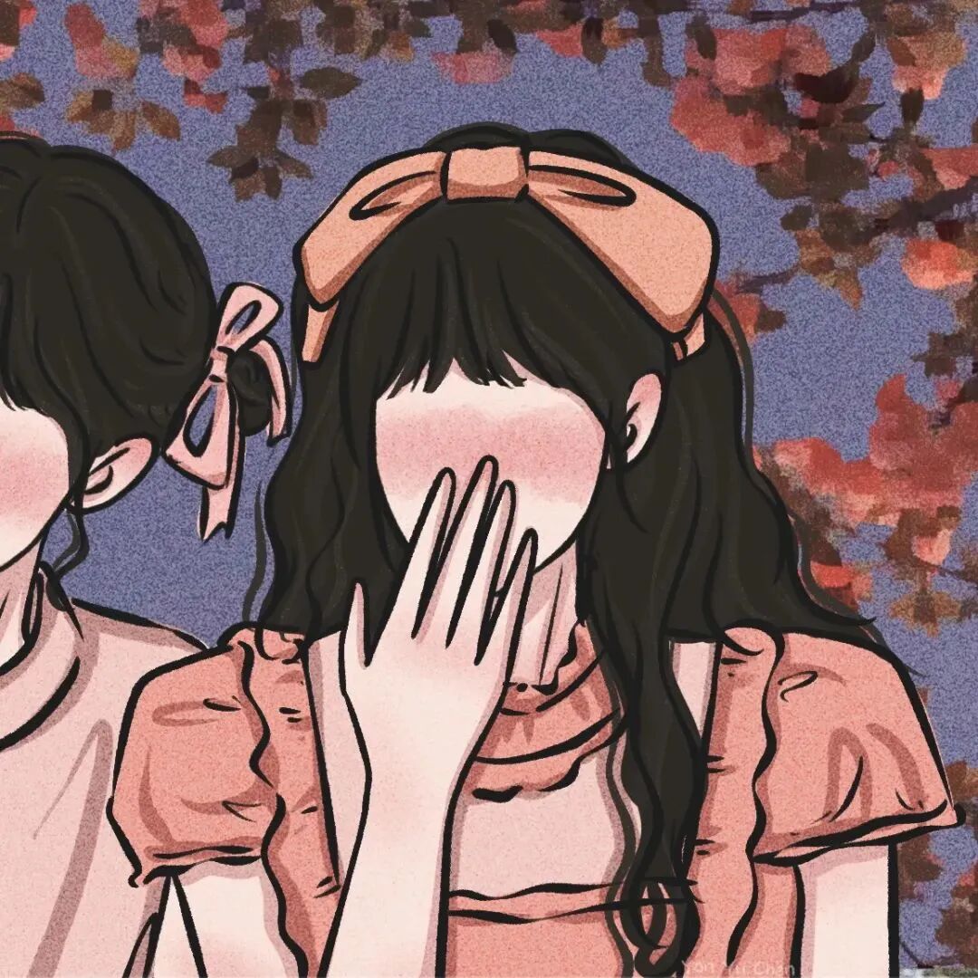 二人闺蜜头像动漫闺蜜头像