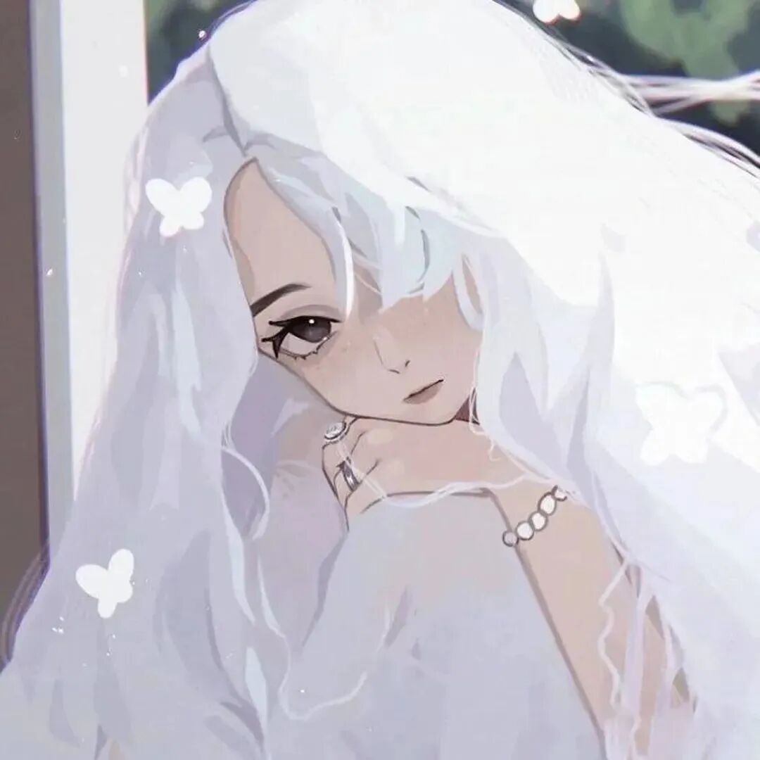 唯美动漫头像女