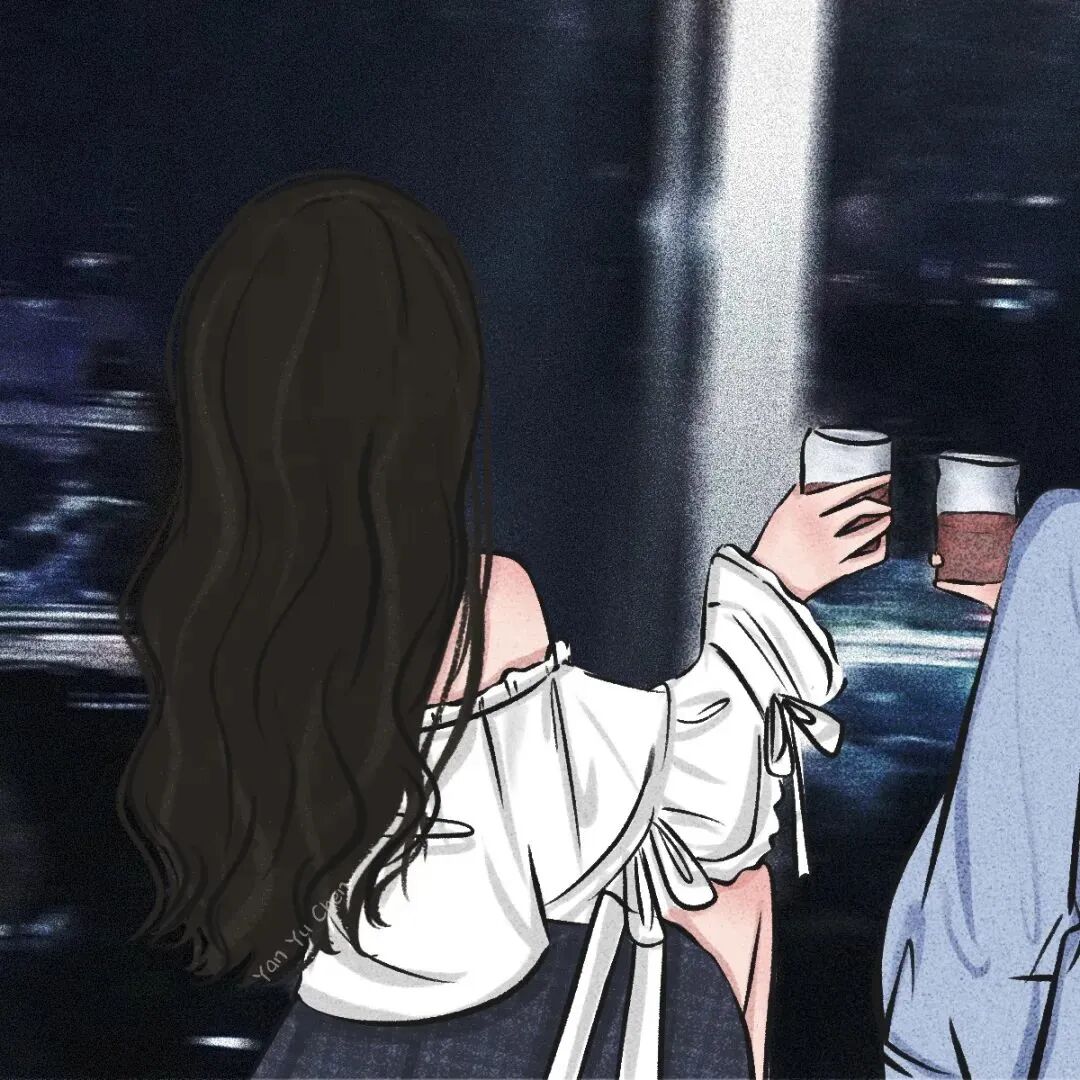 二人闺蜜头像动漫闺蜜头像