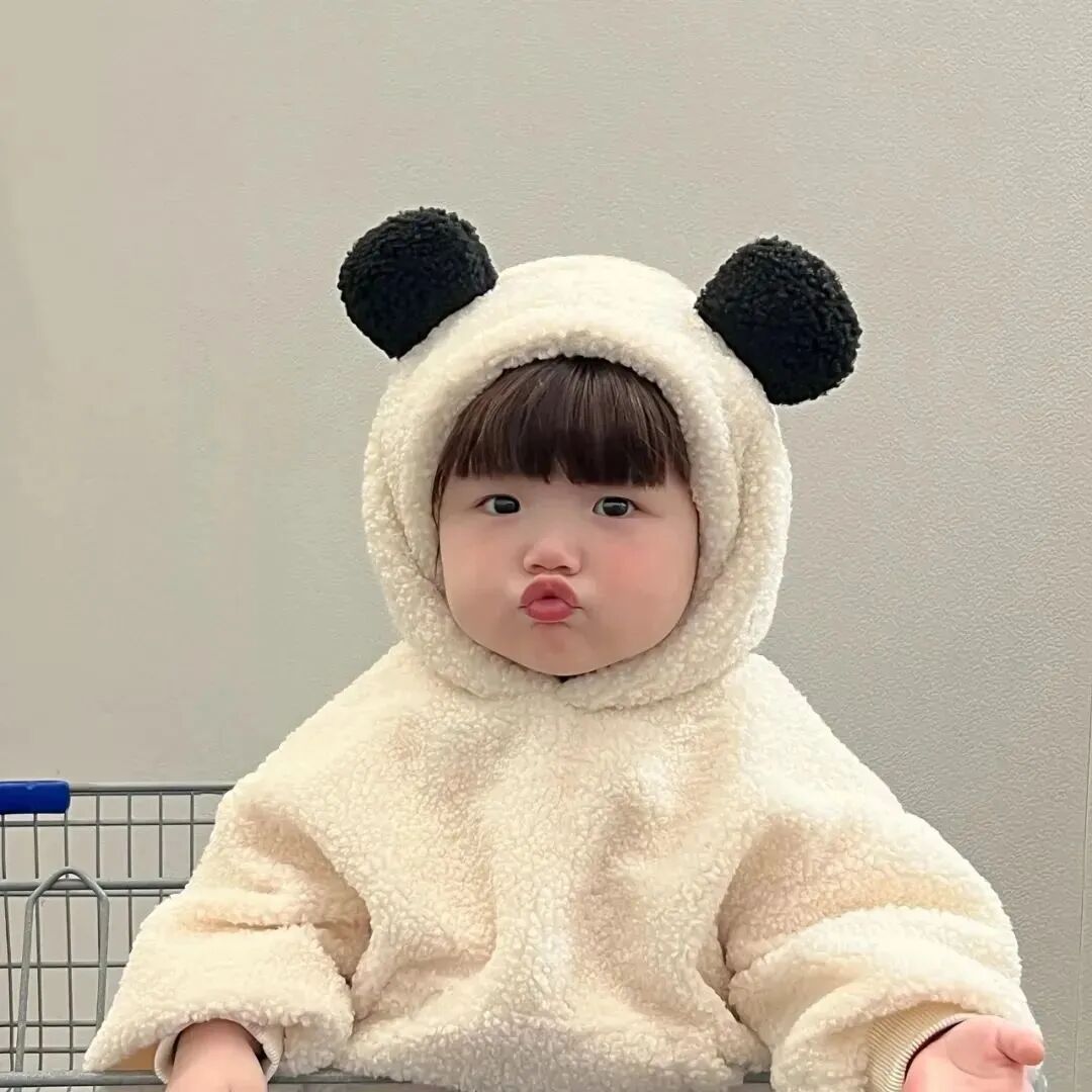可爱小女孩头像萌娃头像嘟嘟嘴头像