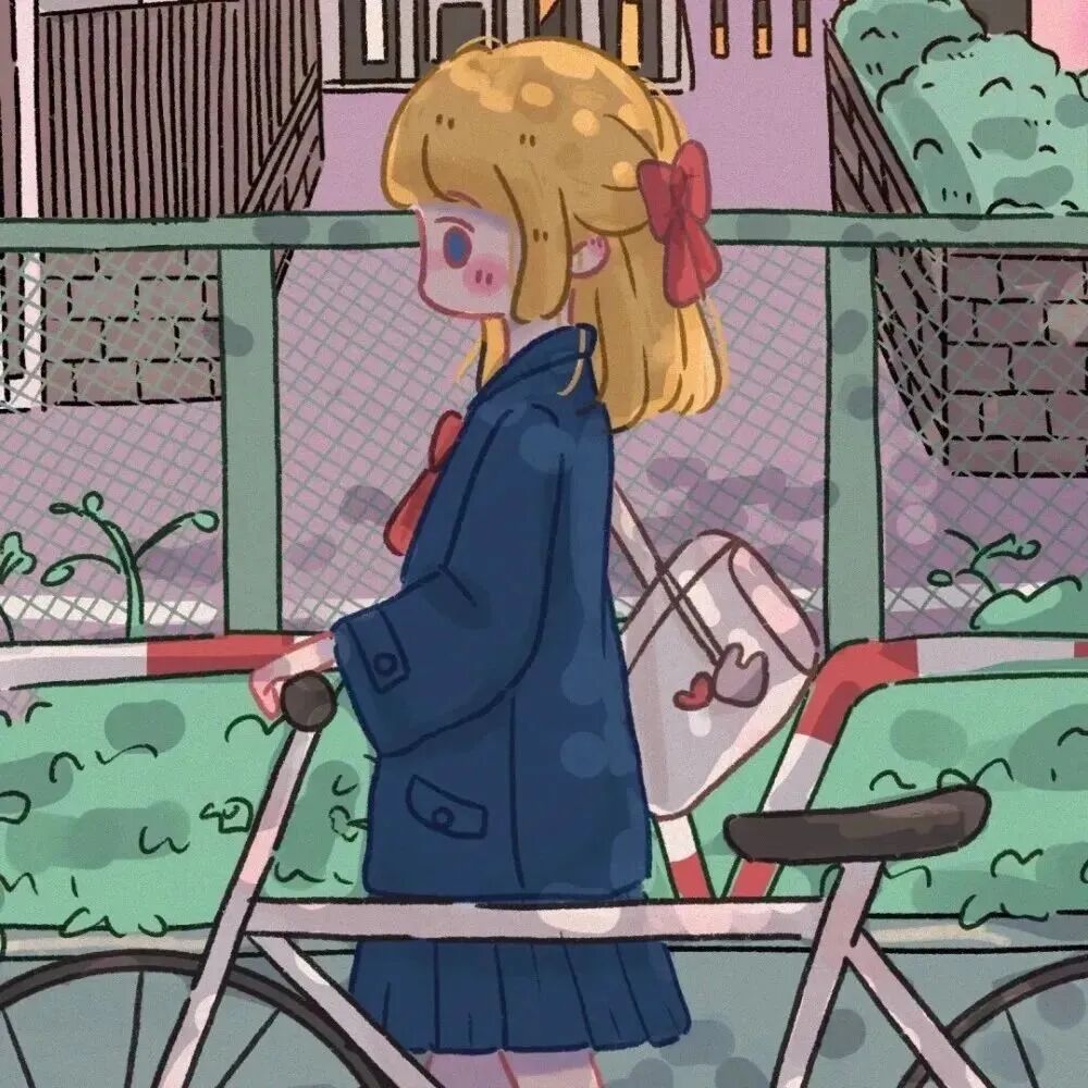 唯美动漫头像女