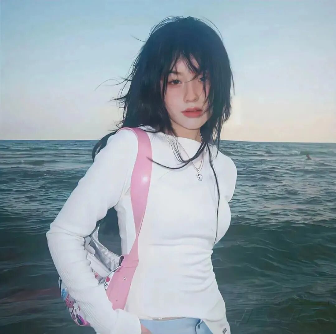 氛围感女生头像海边头像