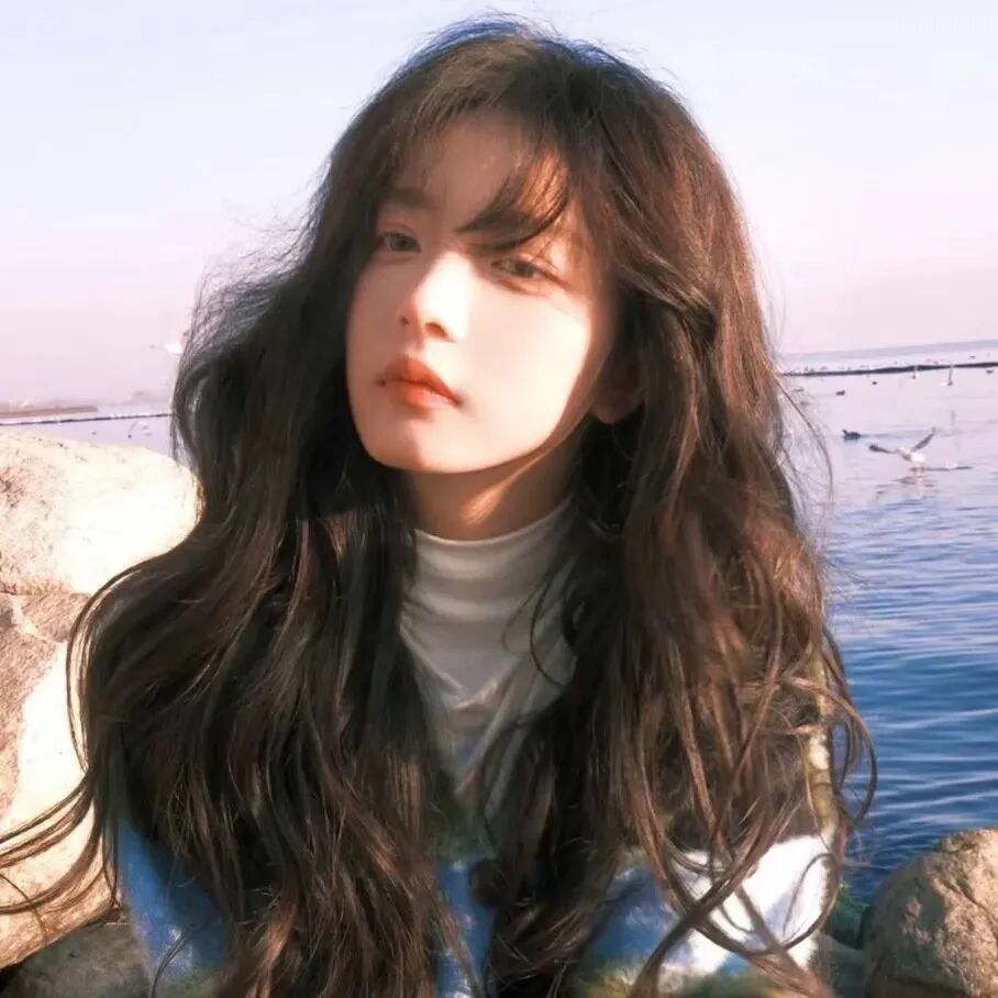 氛围感女生头像海边头像