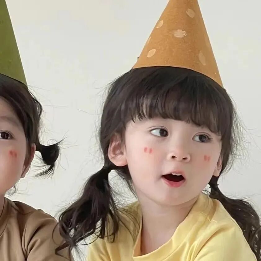 可爱二人闺蜜头像真人闺蜜头像小女孩头像萌娃二人头像