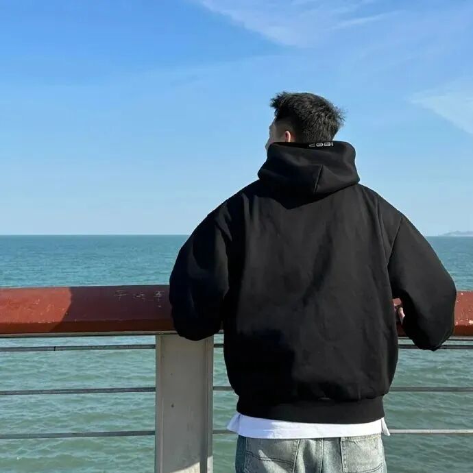 不露脸男生头像海边头像
