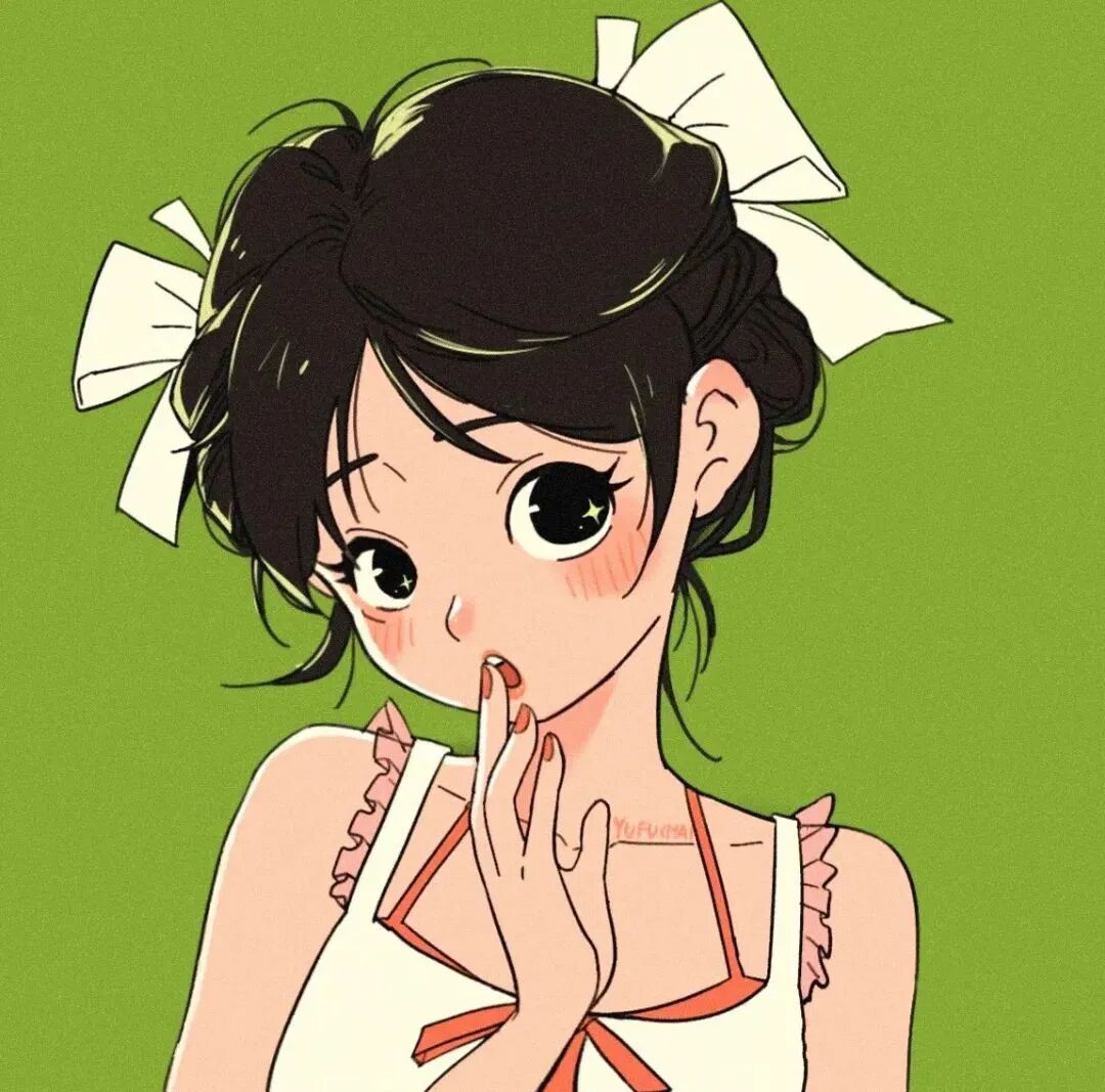手绘动漫头像女