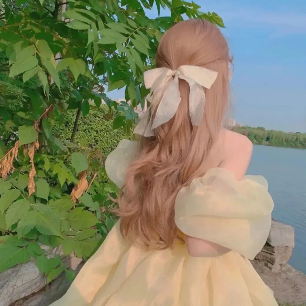 小清新女生头像不露脸女生头像