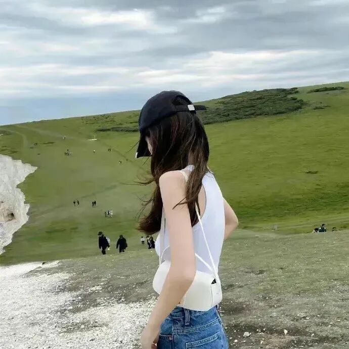 小清新女生头像不露脸头像