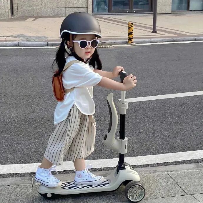 可爱小女孩头像萌娃头像墨镜头像