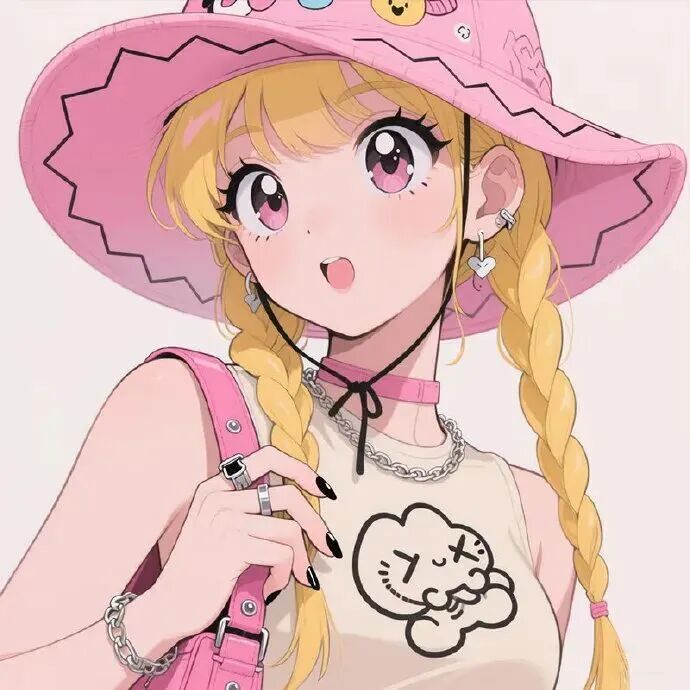古早感动漫头像女