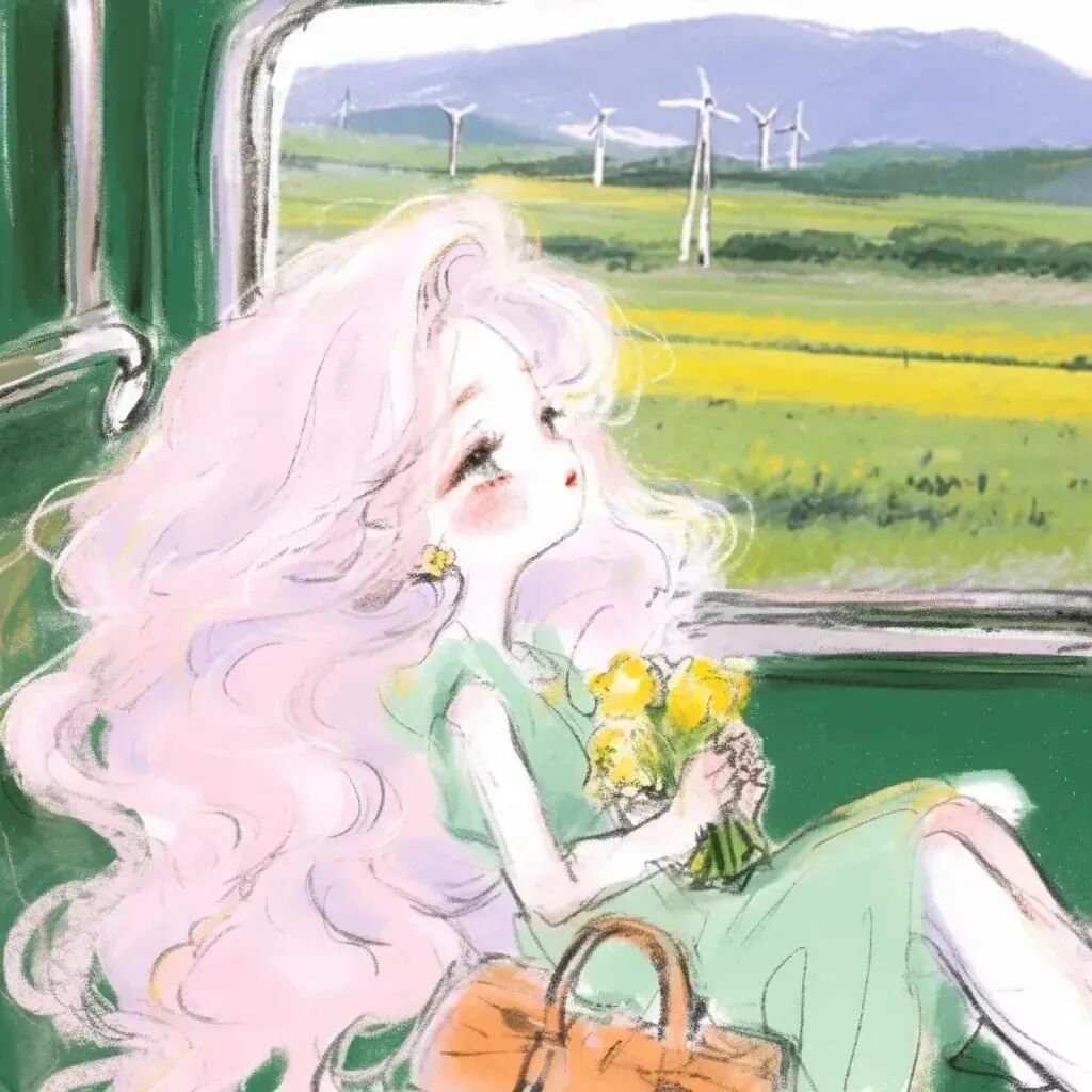 insgi9ydbghyqokgduiyou四人闺蜜头像插画闺蜜头像