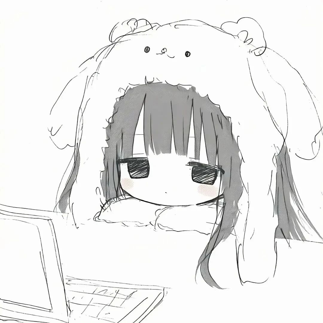 呆萌动漫头像女