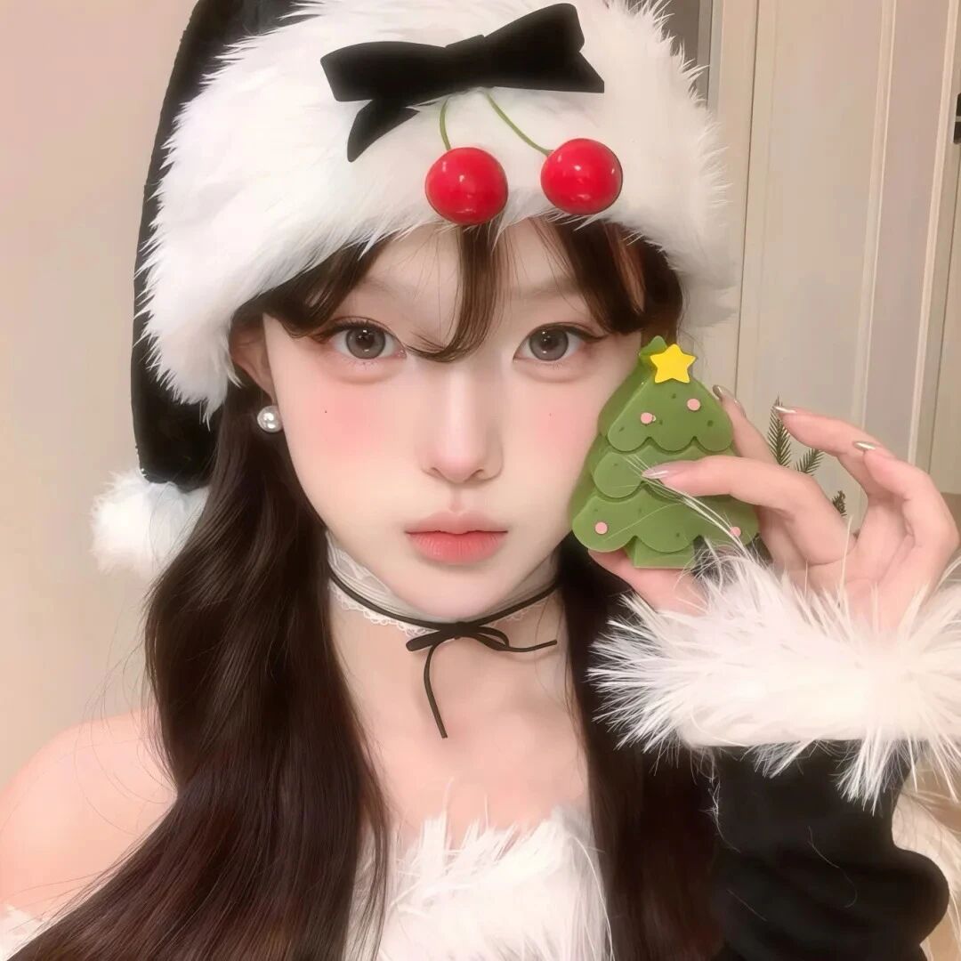 圣诞节女生头像