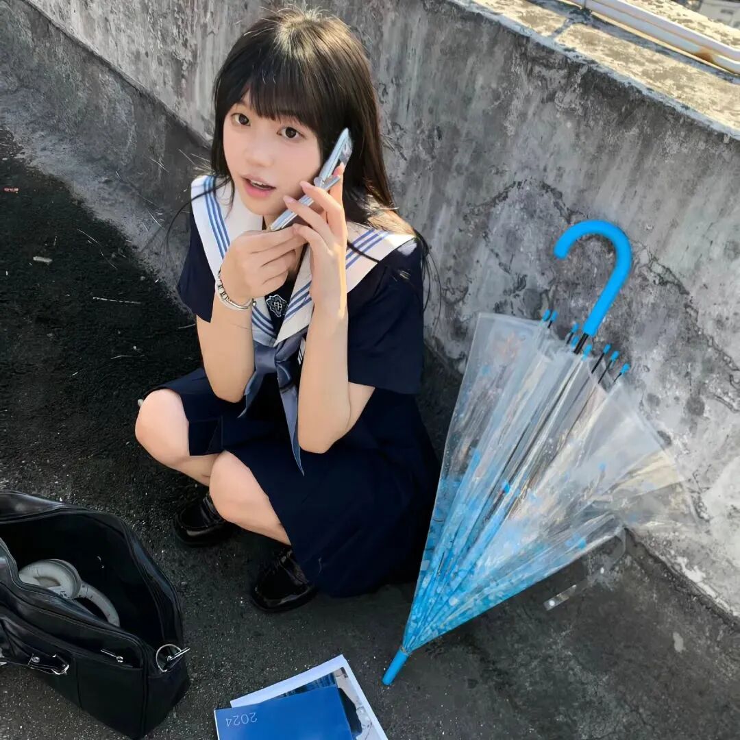 jk制服学院风女生头像