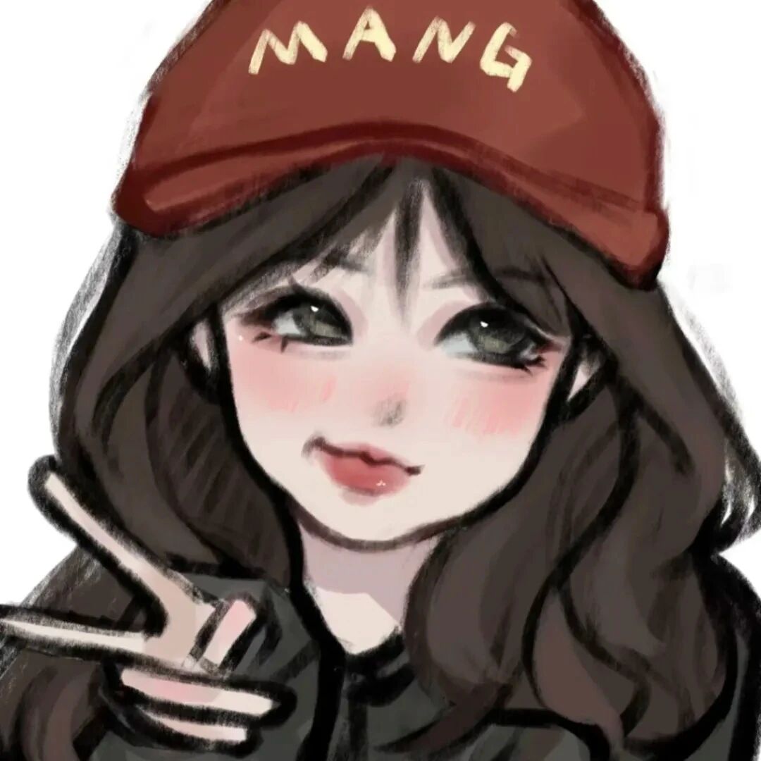 剪刀手甜妹动漫头像女