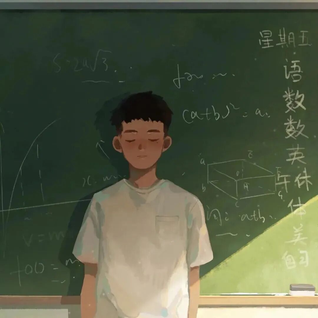 学院风动漫头像男