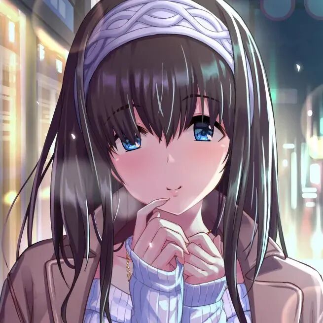 温柔动漫头像女