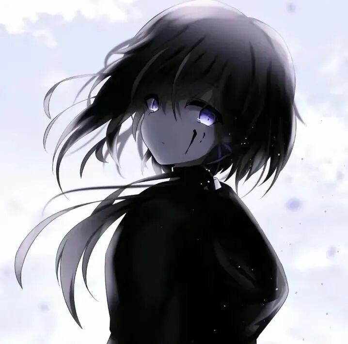 暗黑动漫头像女