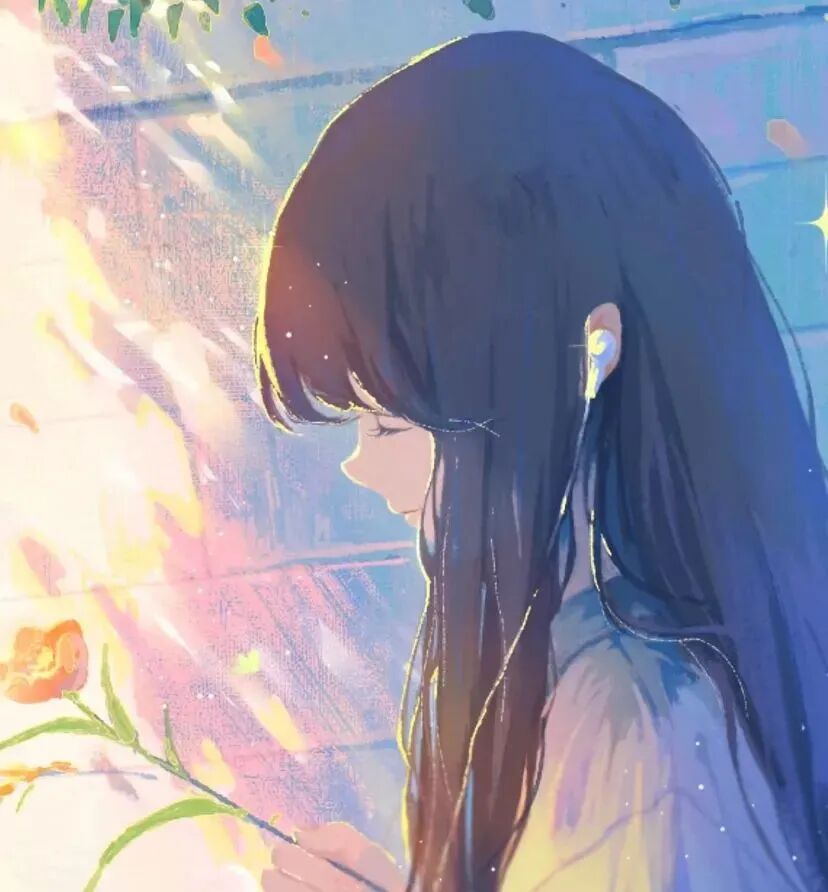 唯美动漫头像女