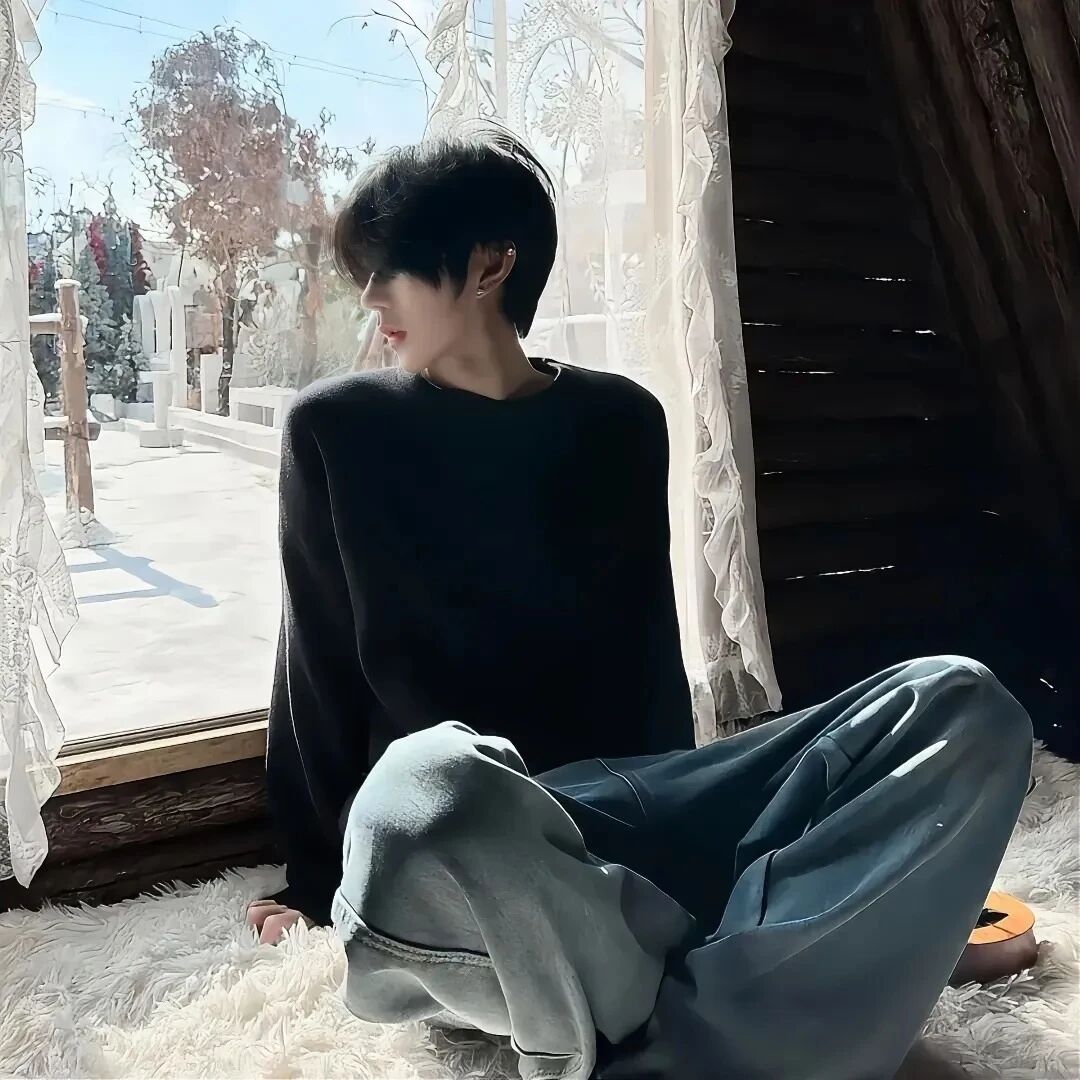 个性侧脸男生头像