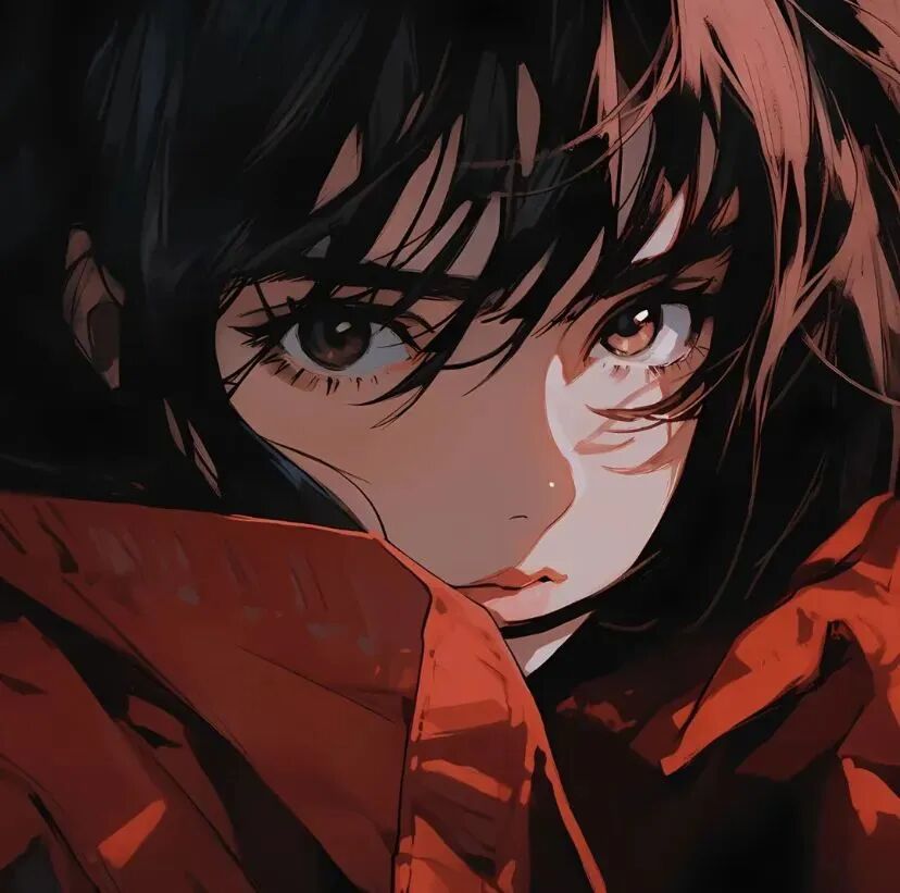 复古旧漫动漫头像女
