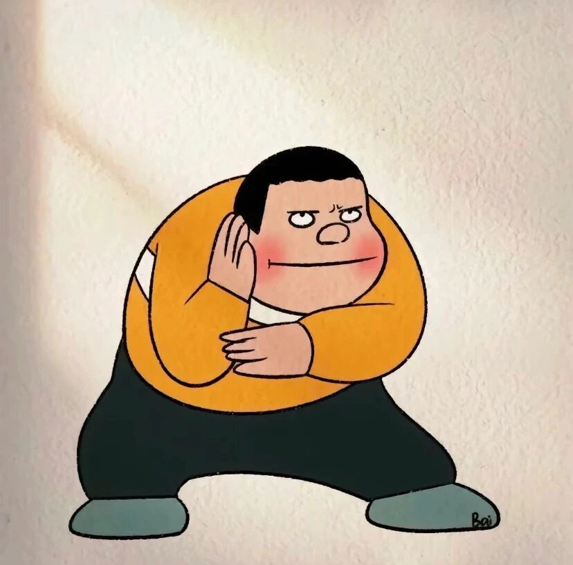 沙雕搞怪胖虎卡通头像