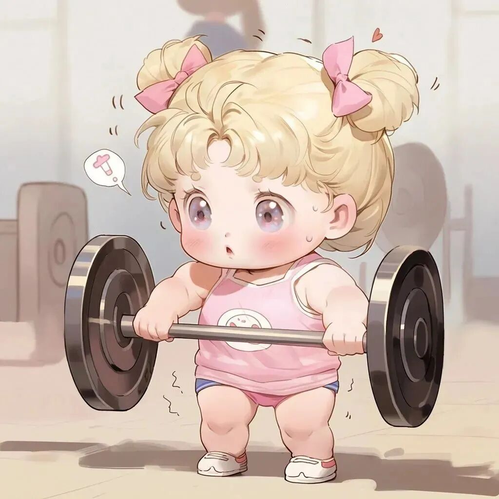 yundongguimi美少女战士运动锻炼四人闺蜜头像动漫闺蜜头像