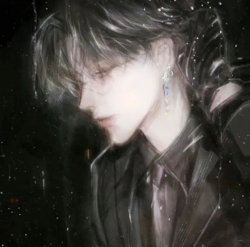 暗黑动漫头像男