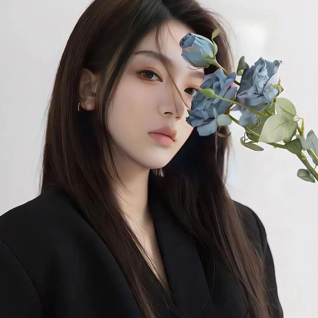 鲜花气质女生头像