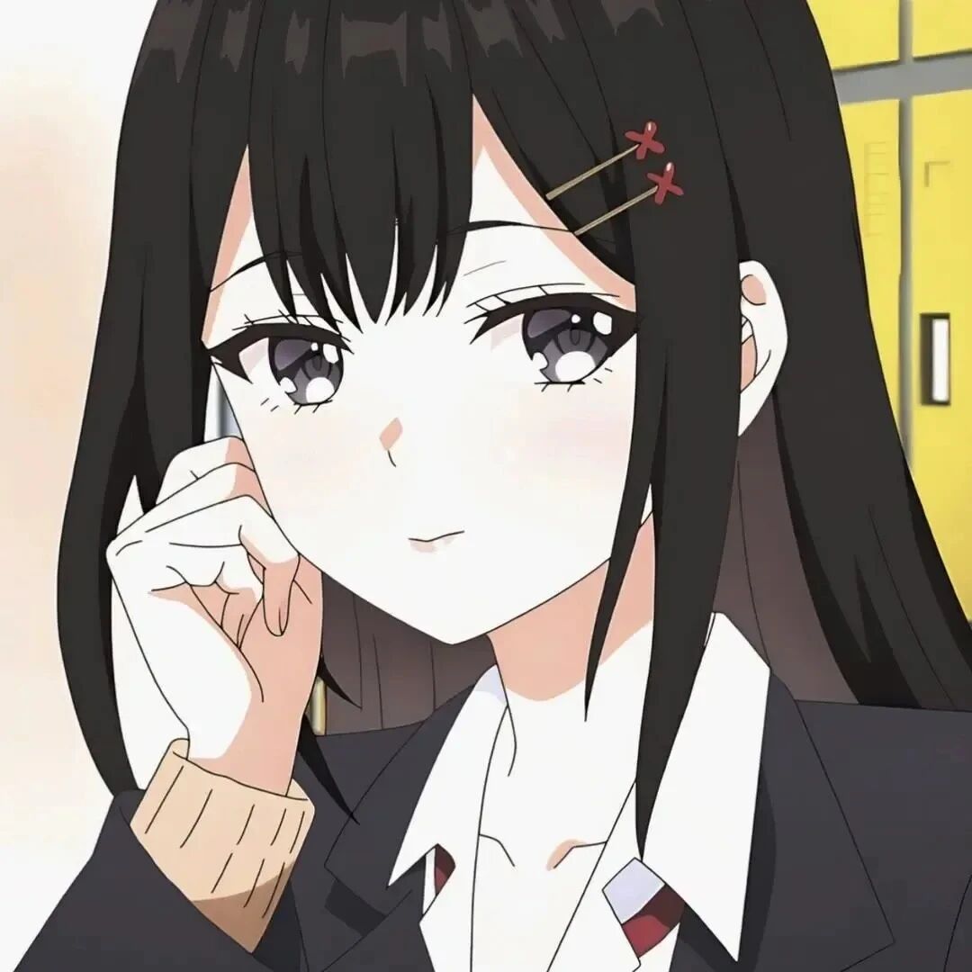 学院风动漫头像女