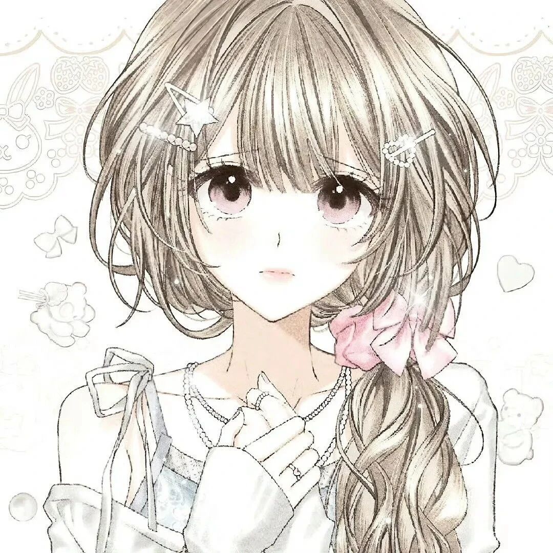 古早感动漫头像女