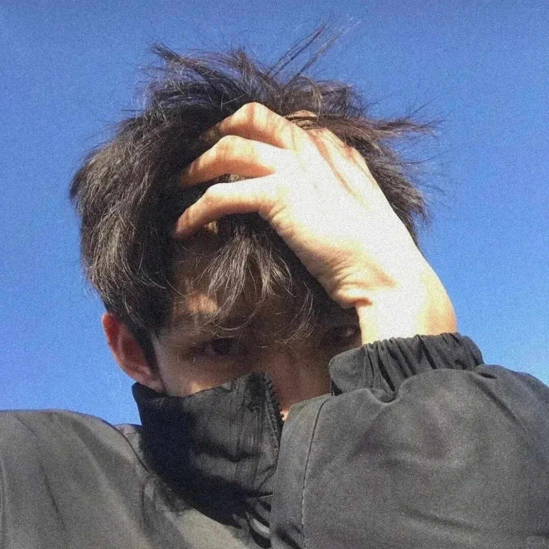 痞帅男生头像