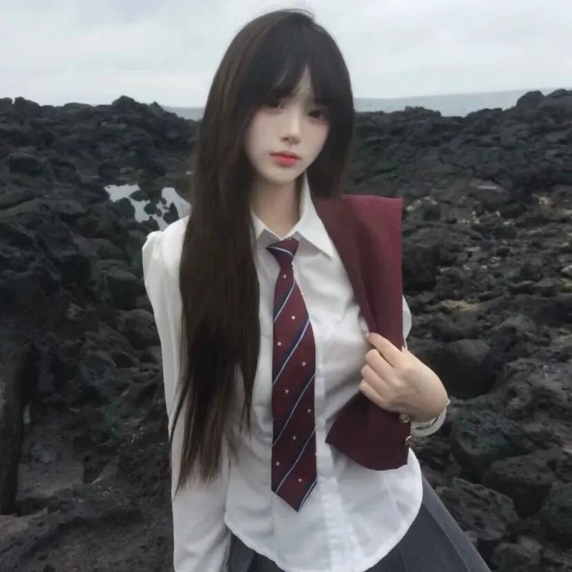jk制服女生头像