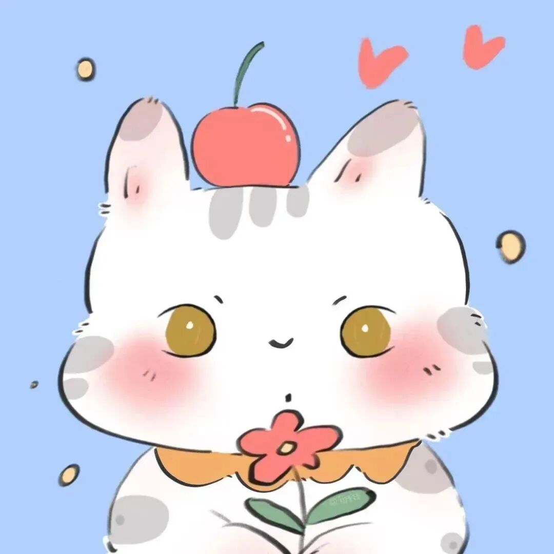 maokatongqinleugxinsan可爱猫咪卡通情侣头像